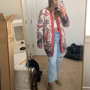 Reversible free people jacket